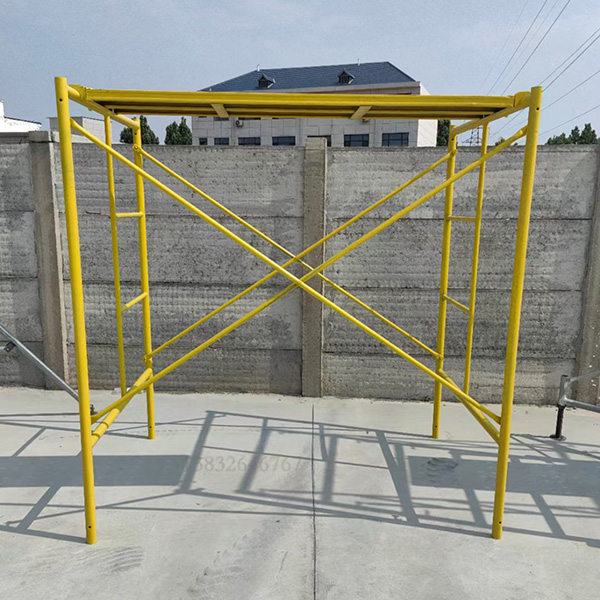 Erect scaffolding
